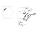 Samsung WF56H9100AW/A2-01 drawer diagram