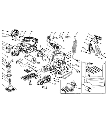 Planer parts