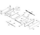 Bosch HGI8054UC/03 drawer diagram