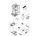 Samsung RF28HDEDBSR/AA-04 freezer / icemaker diagram