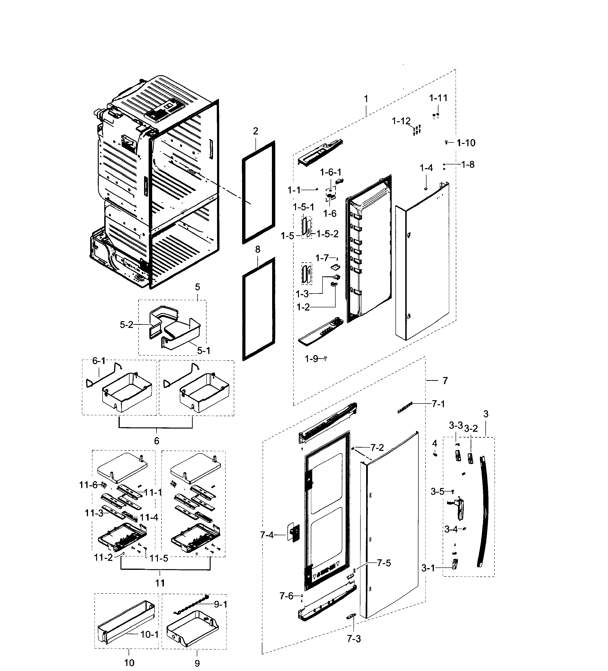 FRIDGE DOOR R