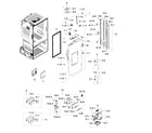 Samsung RF28HDEDBSR/AA-09 fridge door l diagram