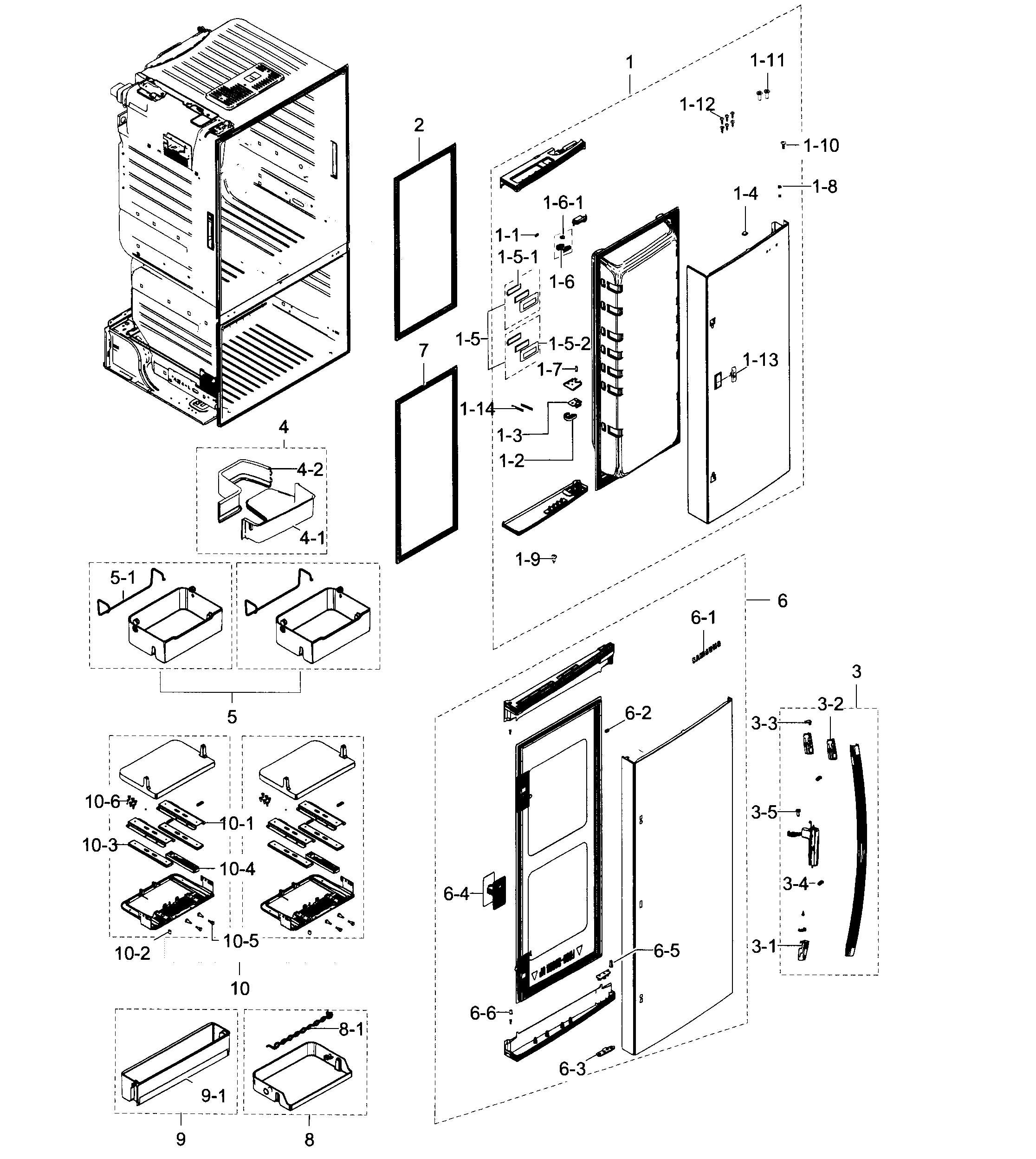 Fridge door