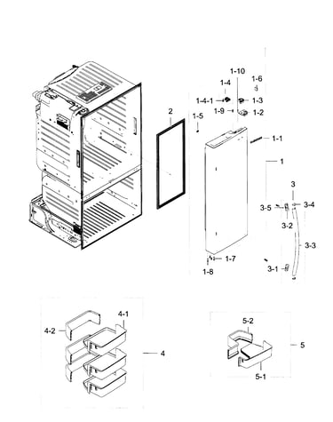 Fridge door r
