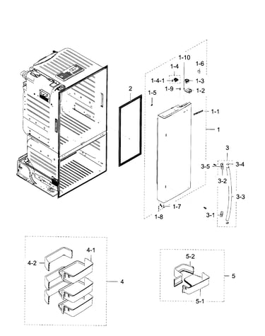 Fridge door r