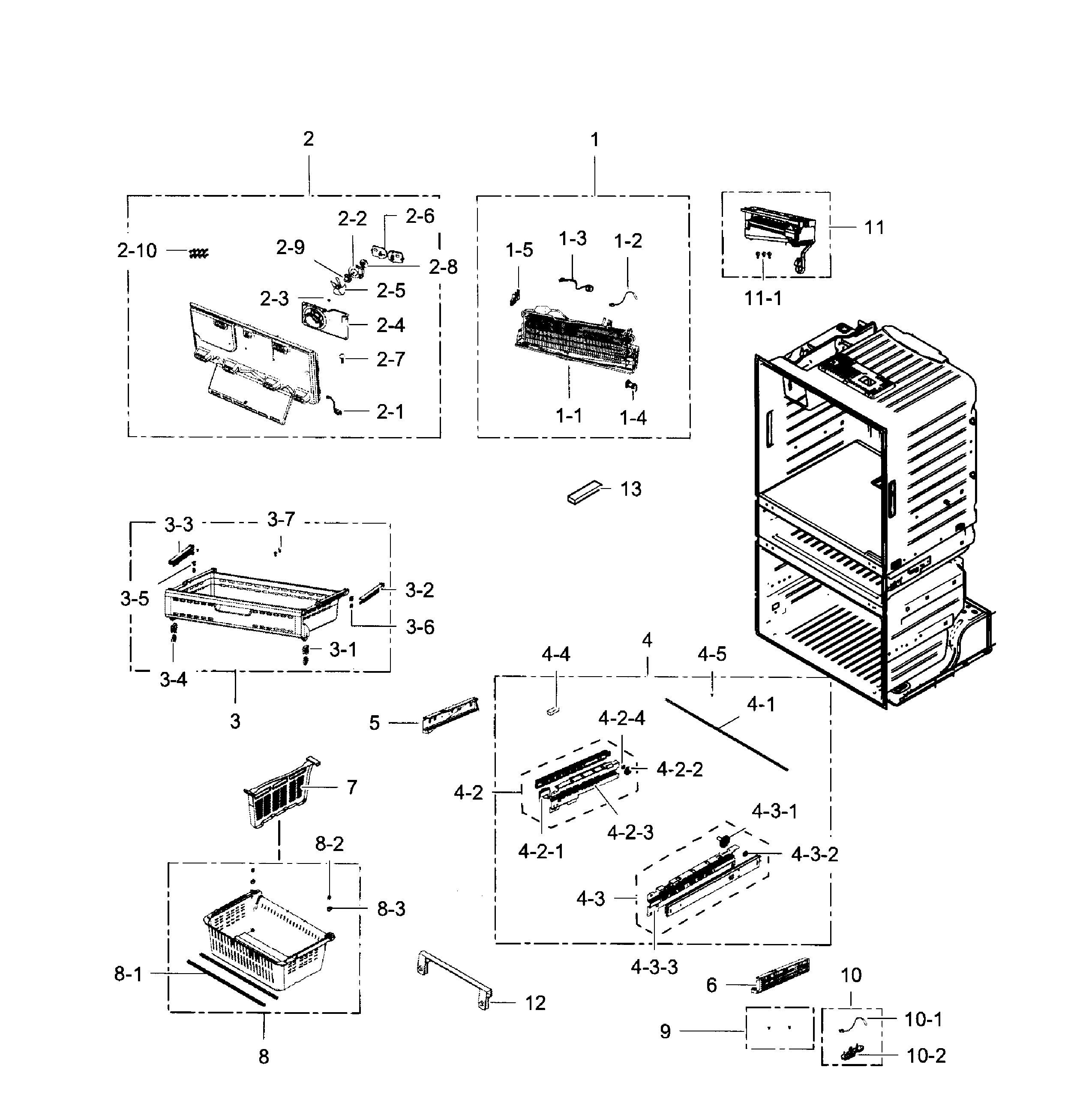 Freezer / icemaker
