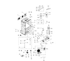 Samsung RF28HMEDBSR/AA-09 cabinet diagram