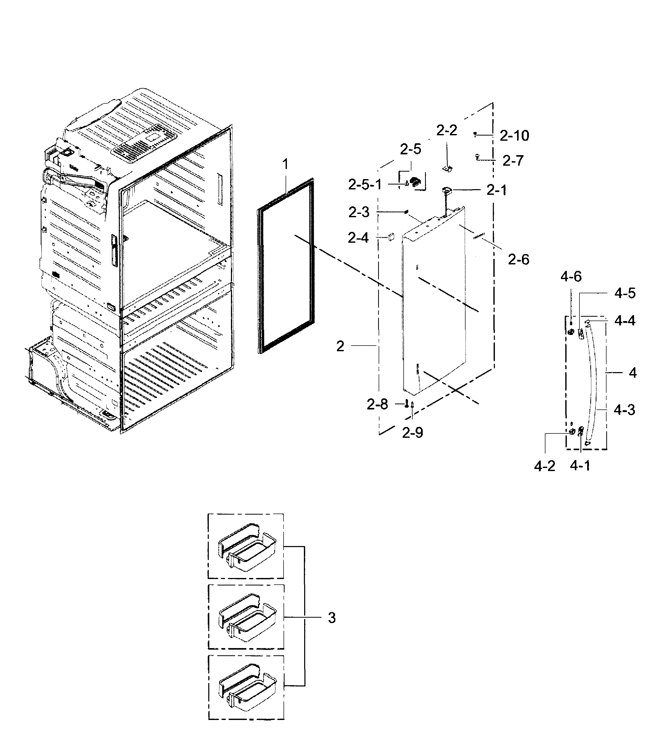 Fridge door r