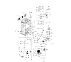 Samsung RF28HMEDBSR/AA-10 cabinet diagram