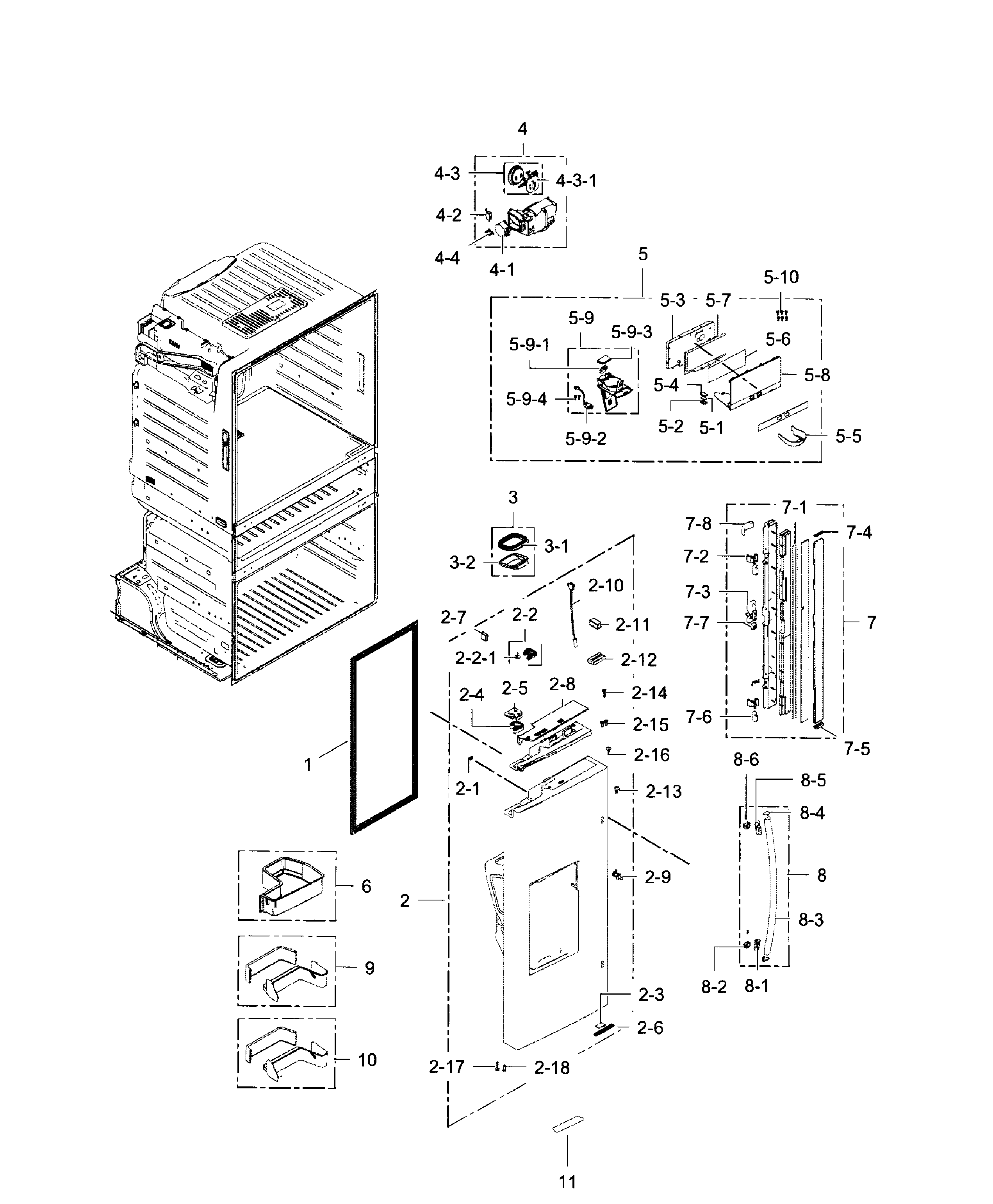 FRIDGE DOOR L