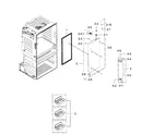 Samsung RF28HMEDBSR/AA-10 fridge door r diagram