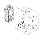 Samsung RF28HMEDBSR/AA-11 flexzone door diagram