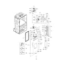 Samsung RF28HMEDBSR/AA-11 fridge door l diagram