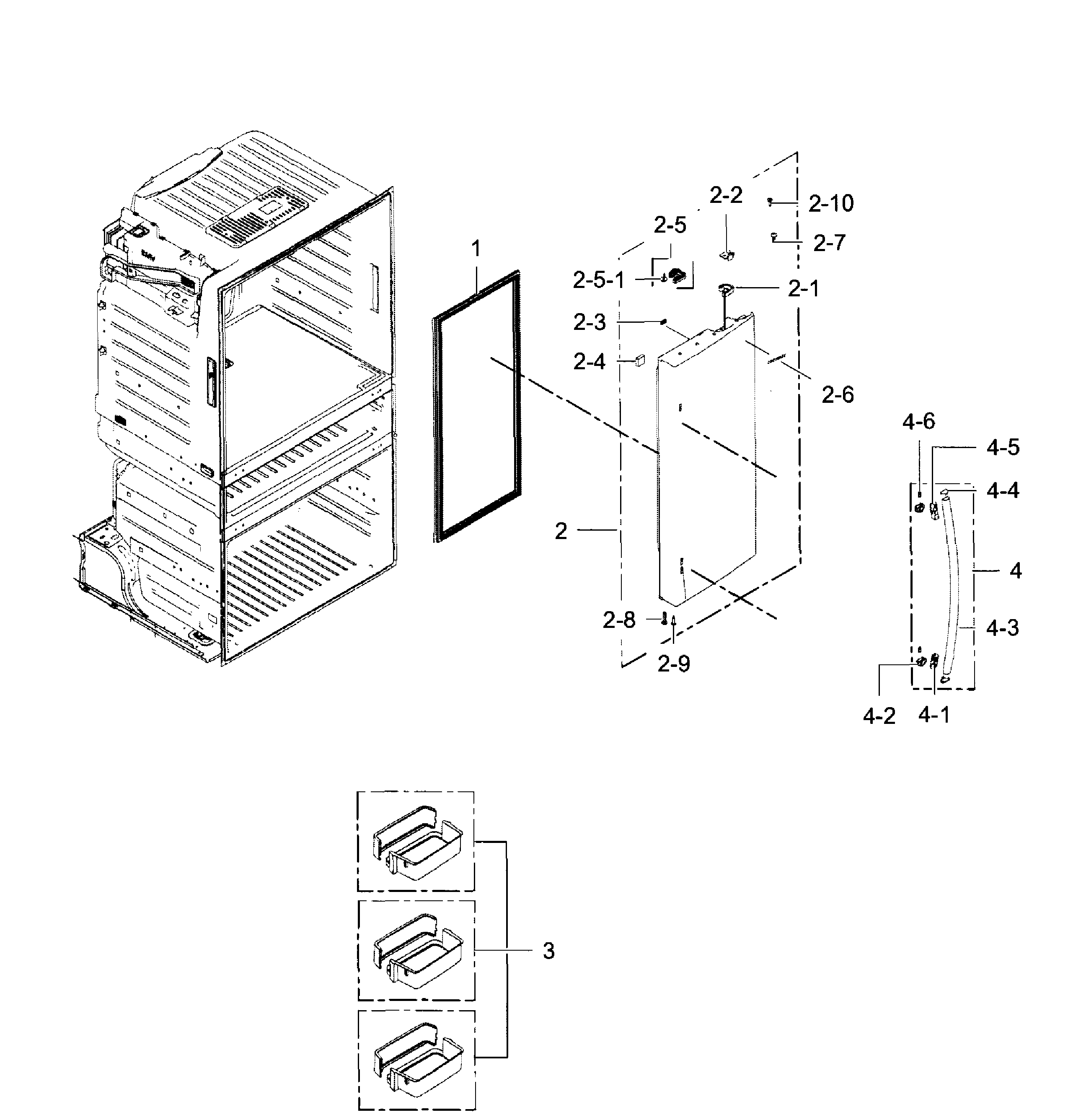 Fridge door r