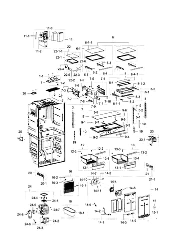 Fridge / icemaker
