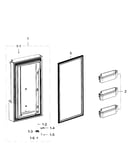 Freezer door l