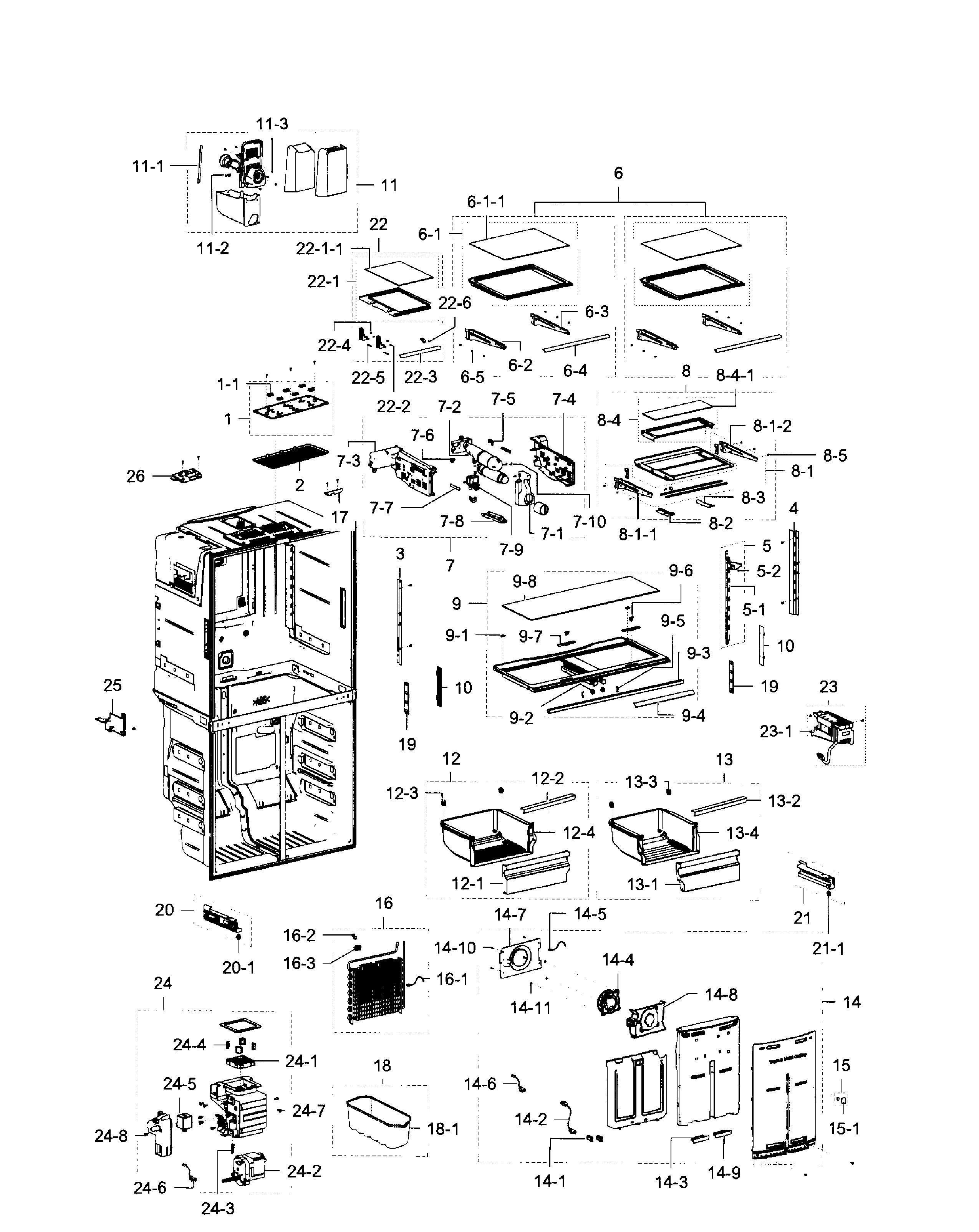 Fridge / icemaker