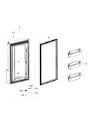 Freezer door l