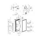 Samsung RF23J9011SR/AA-06 fridge door l diagram