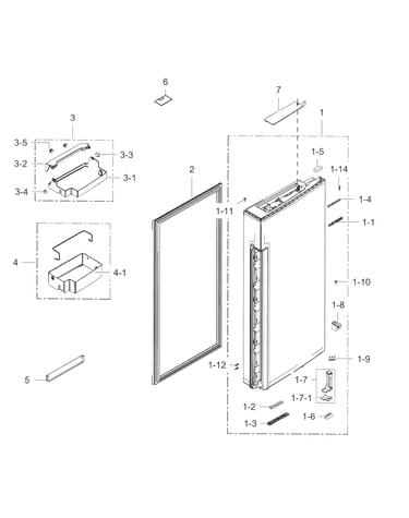 Fridge door r