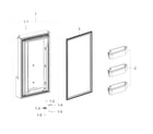 Samsung RF23J9011SG/AA-04 freezer door l diagram