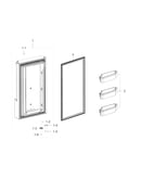 Freezer door l