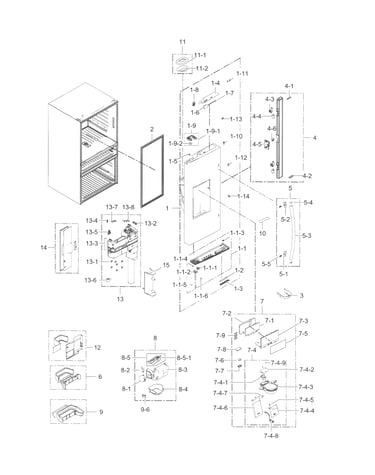 Fridge door l