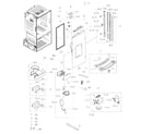 Samsung RF263BEAEBC/AA-03 fridge door l diagram