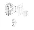 Samsung RF28HMELBSR/AA-01 fridge door r diagram