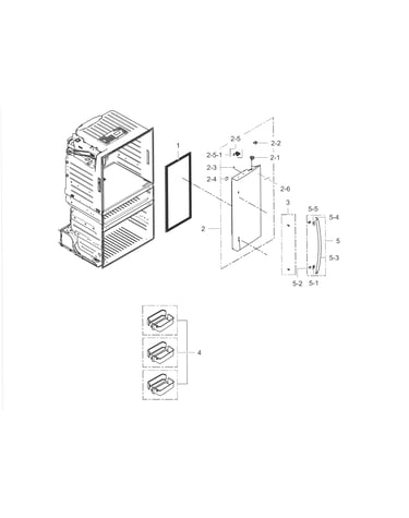 Fridge door r