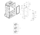 Samsung RF28HMELBSR/AA-02 fridge door r diagram