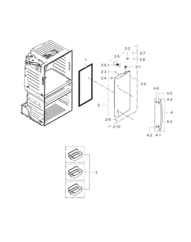 Fridge door r