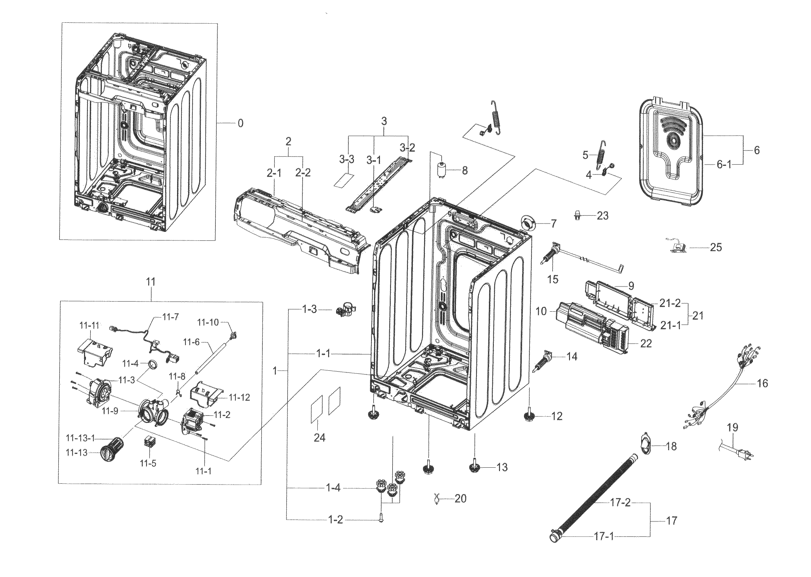 FRAME FRONT & COVER