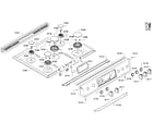 Bosch HGIP054UC/02 cooktop asy diagram