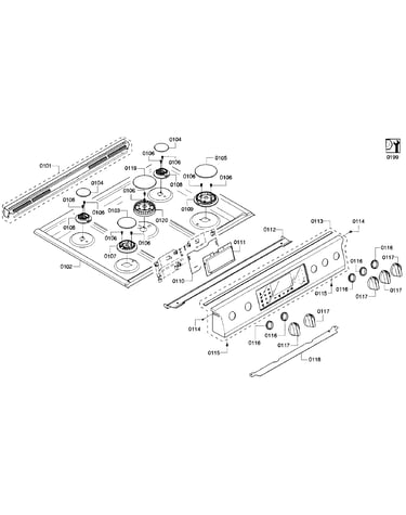 Cooktop asy