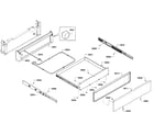 Bosch HGIP054UC/02 drawer asy diagram