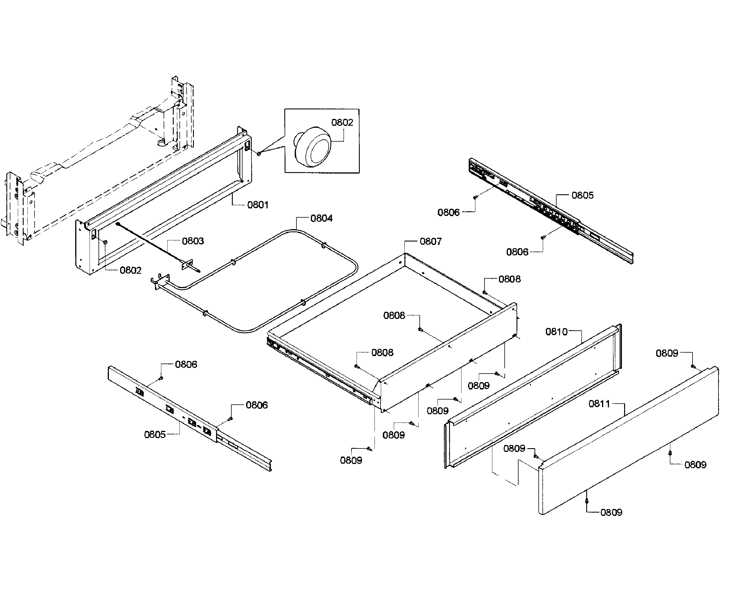 Drawer asy
