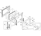 Bosch HGIP054UC/02 door diagram