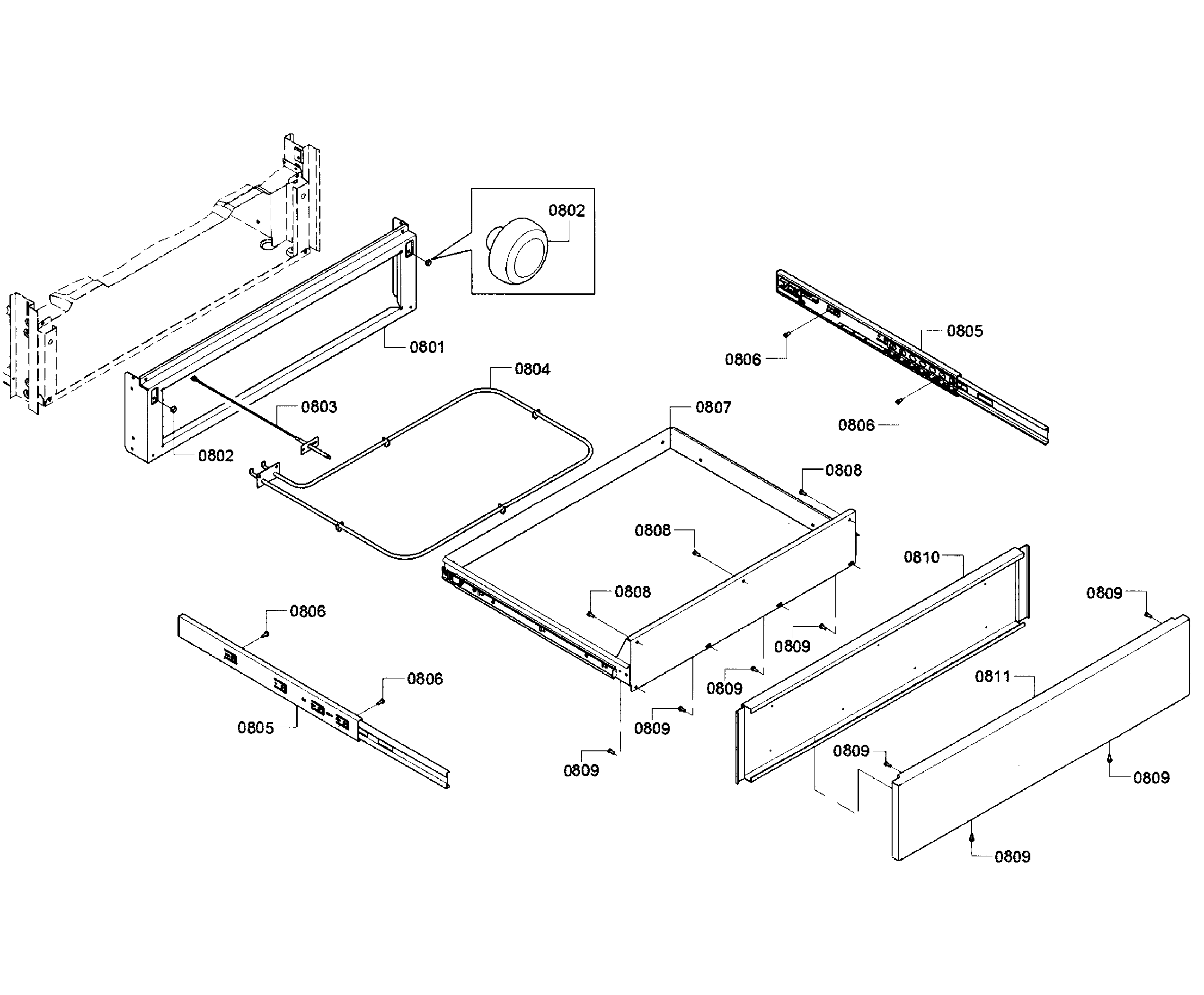 Drawer asy