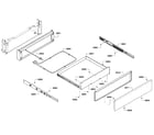 Bosch HGIP054UC/04 drawer asy diagram