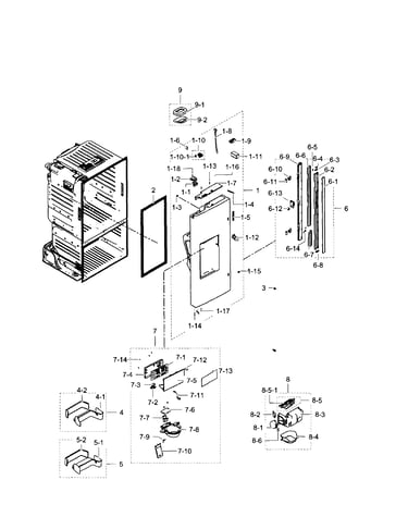 Fridge door l
