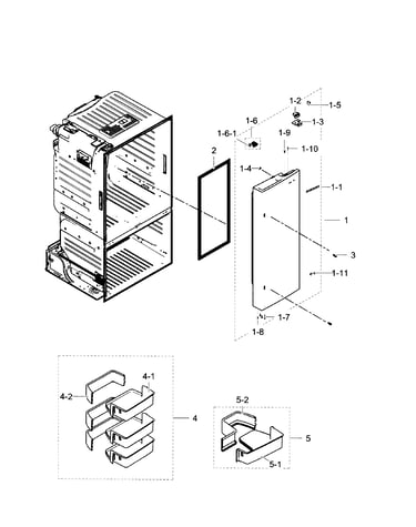 Fridge door r