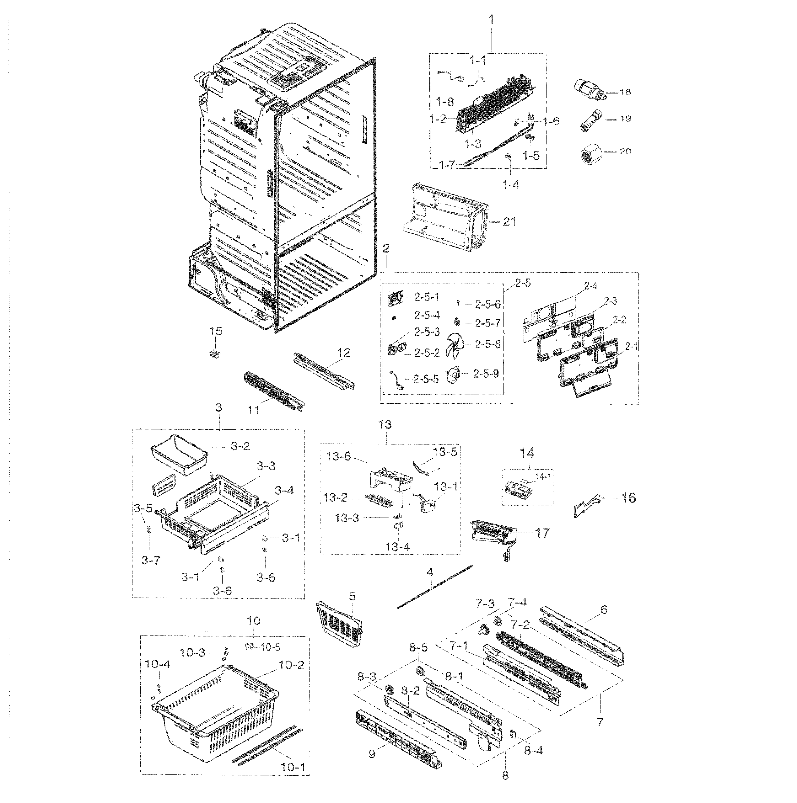 Freezer / icemaker