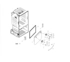 Samsung RF263TEAEBC/AA-03 freezer door diagram