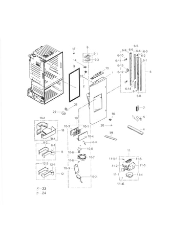 Fridge door l