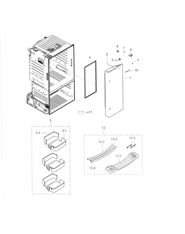 Fridge door r
