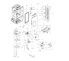 Samsung RF263BEAEWW/AA-03 fridge door l diagram
