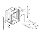 Bosch SHE4AP06UC/06 cabinet diagram
