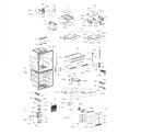 Samsung RF28K9070SG/AA-00 fridge / icemaker diagram