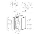 Samsung RF28K9070SG/AA-00 fridge door l diagram